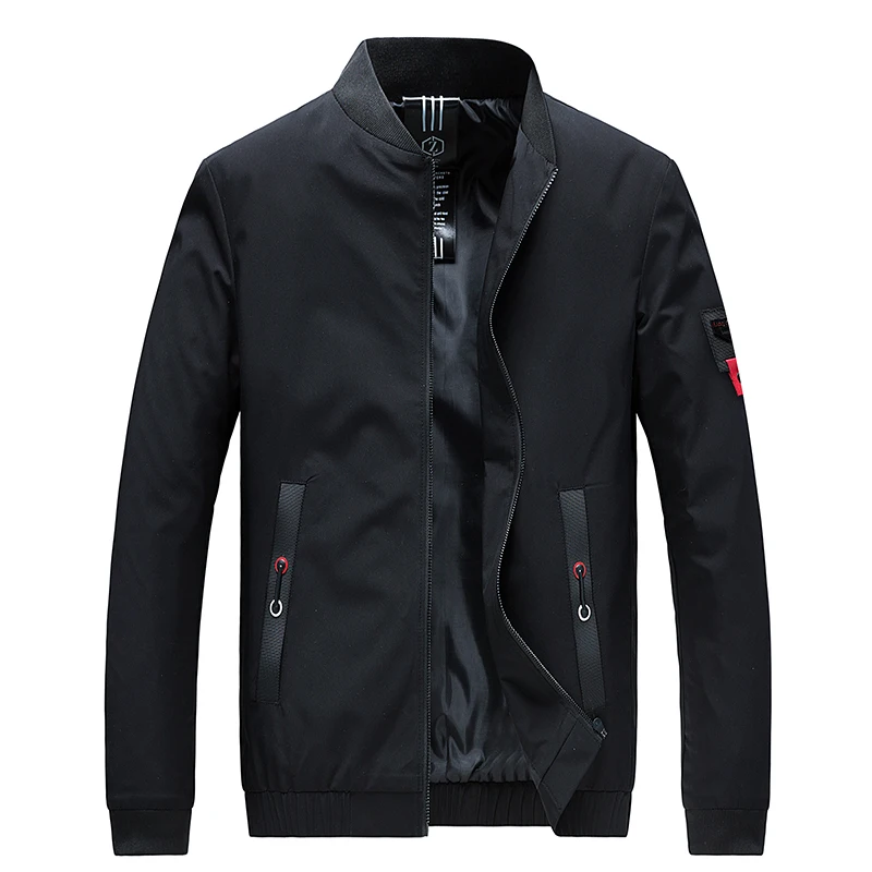 

2019 NEW Men's Jackets and Casual Coats Fashion Men's Collar Slim Fit spring Jacket Men Windbreaker