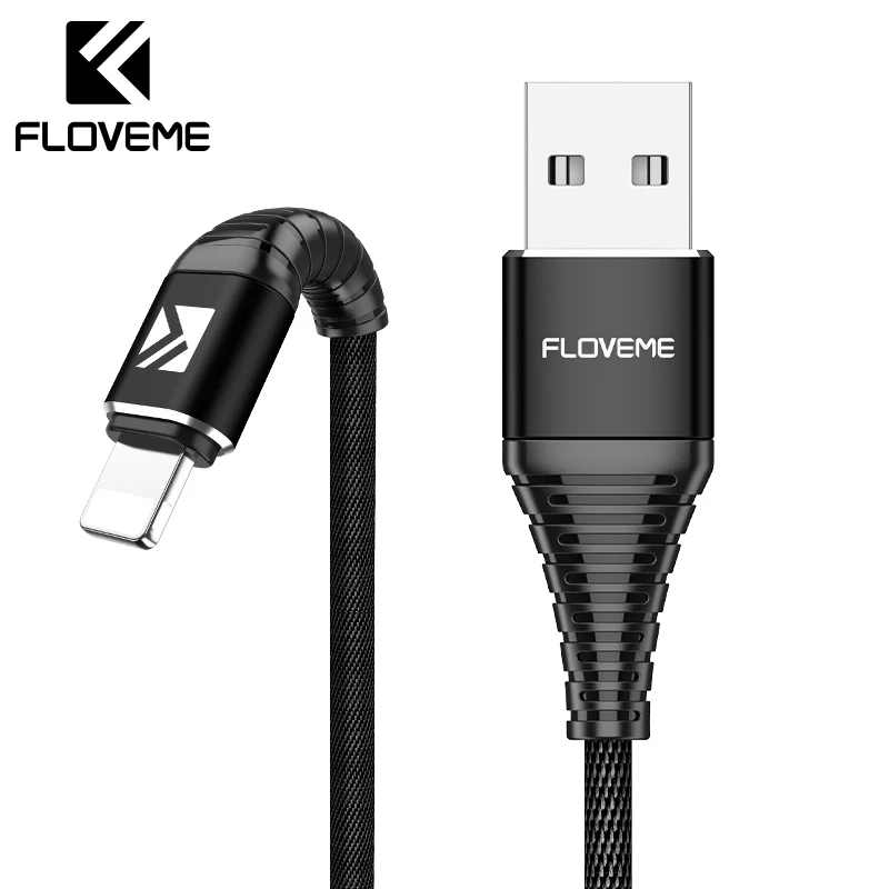 

FLOVEME USB Cable For iPhone XR Lighting Cable Phone Charger Cable Fast Charging Data Transfer Cables For iPhone 7 X XS MAX Cabo