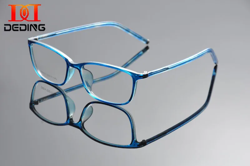 DeDing Women's Fashion Clear Lens Round Circle Eye Glasses Thin Plastic