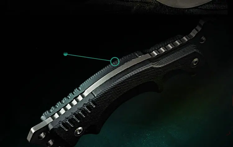 HX OUTDOORS Survival Knife Army Hunting 58hrc Hardness Straight Knives Essential tool For Self-defe