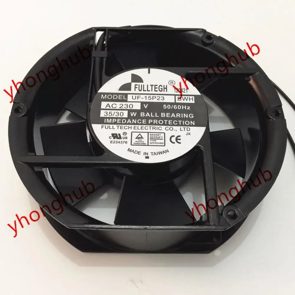 Построй город UF 15P23 BWH DC 220V 35/30 Вт 172x150x50 мм 2 провод охлаждающий вентилятор