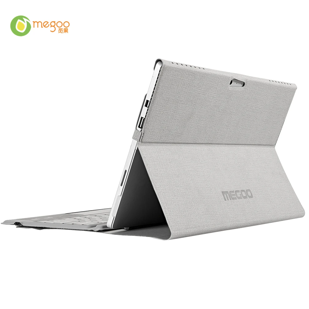 Megoo Surface Pro 6 Чехол книжка с подставкой для Microsoft 4/5/6/New Pro|Чехлы планшетов и