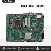 CIH61S1 REV 1,0 для lenovo IdeaCentre AIO C440 C320 C340 все-в-одном ПК материнская плата LGA1155 DDR3 90000840 протестирована в целости и сохранности