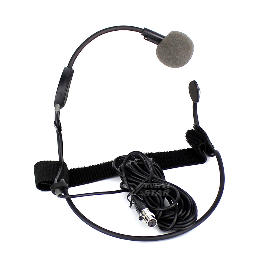 WH20TQG Mini XLR 4 контактный динамик TA4F динамическая гарнитура с микрофоном для