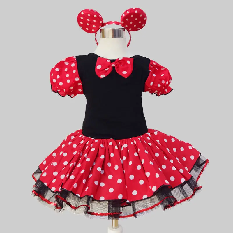 2017 Kids Gift Minnie Mouse Party Fancy Costume Cosplay Girls Ballet ...