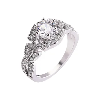 

14K Gold Temperament Princess Diamond Ring Pave Setting Peridot Bizuteria Anillos De Gemstone Jewelry Ring for Women Bizuteria