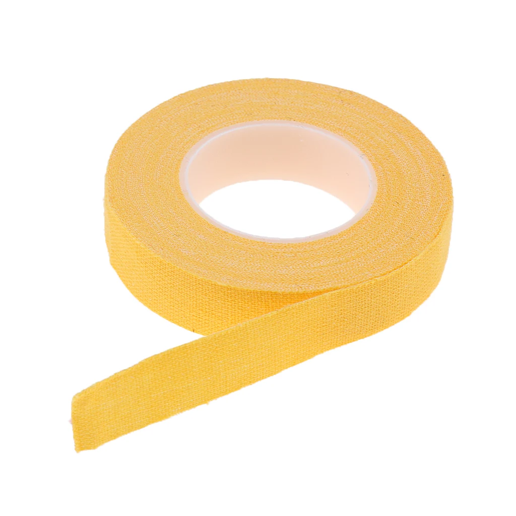 500CM Cotton Portable Breathable Guzheng Anti Allergy Adhesive Tape for String Instrument Parts - Цвет: Yellow