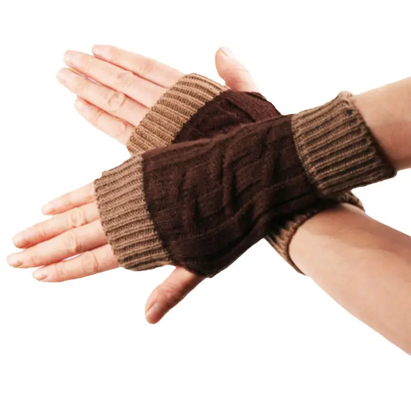  Knitted Fringe Warm Lovers Gloves winter gloves modis luvas Hand Gloves guantes eldiven handschoenen 40FE1406