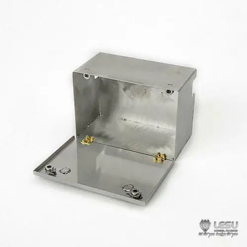 LESU металлический ящик для инструментов бак 1/14 RC DIY Tmy трактор грузовика трейлера