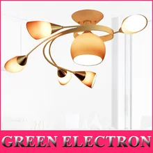 Европейский хрустальный свет Современная Гостиная креативное крепление для лампы украшения для спальни ресторан Потолочные светильники