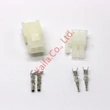 50 комплектов комплект 2p автомобильный провод Разъем 5557 пластик клемма Пружинные клеммы