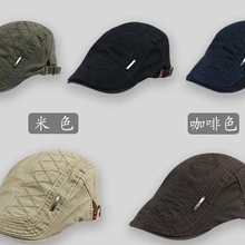 Плед хлопок Мужские Gatsby Cap газетчик Ivy Hat Vintage Gorras шляпы для женщин унисекс берет шапка шляпа Мужские таксист шляпы