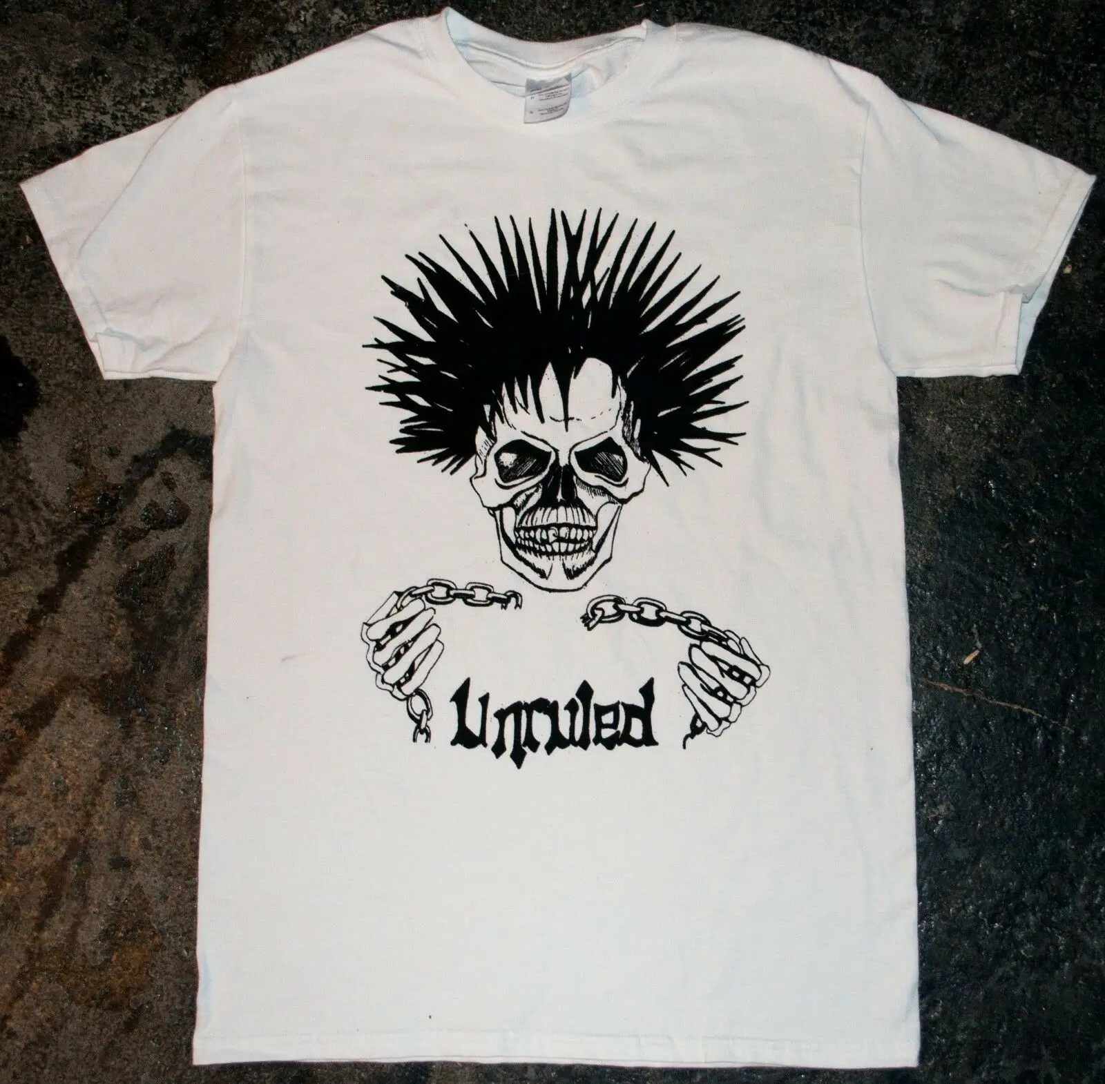 

Unruled - 'Time is Running Out' T-shirt (punk oi inepsy subhumans kbd )