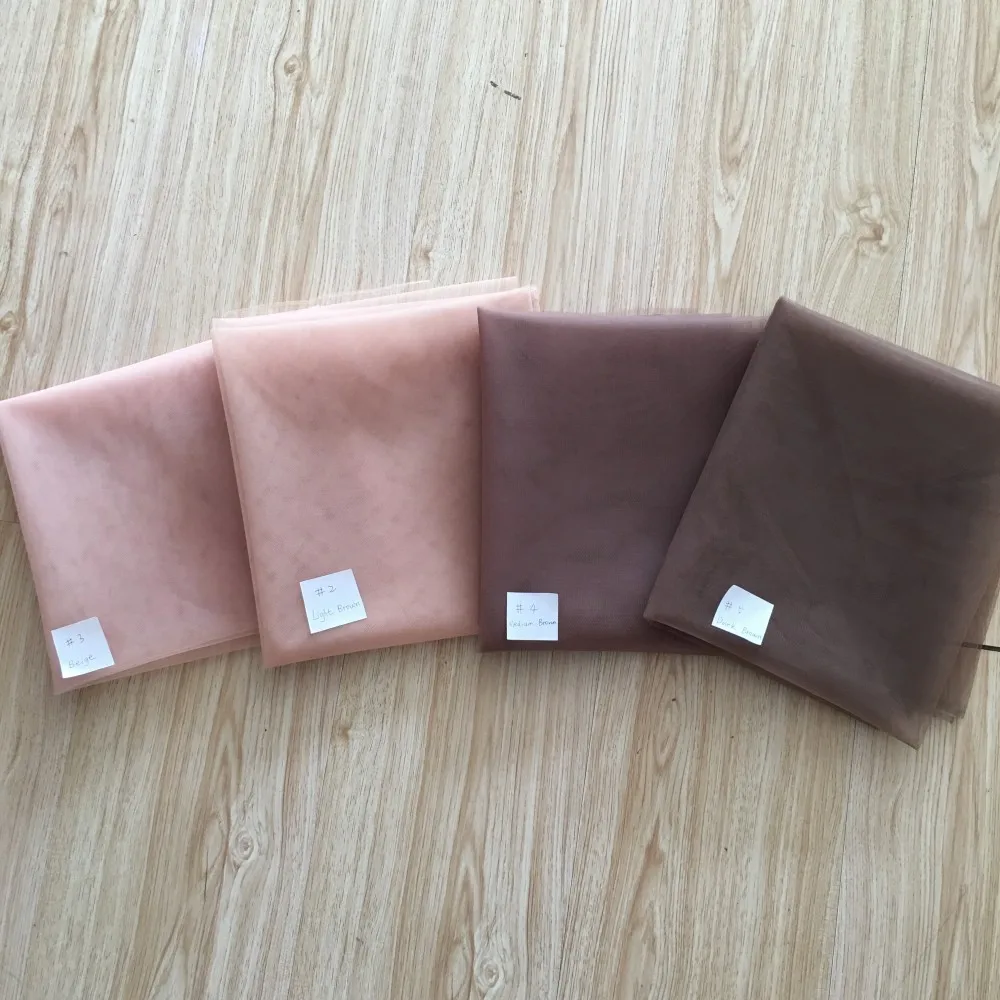 10 Yards/lot Dark/Meduim/Light Brown Beige Hairnets Premium Swiss France Lace for Wig Caps Toupee Closures DIY Free Shipping 10 Yards/lot Dark/Meduim/Light Brown Beige Hairnets Premium Swiss France Lace for Wig Caps Toupee Closures DIY Free Shipping