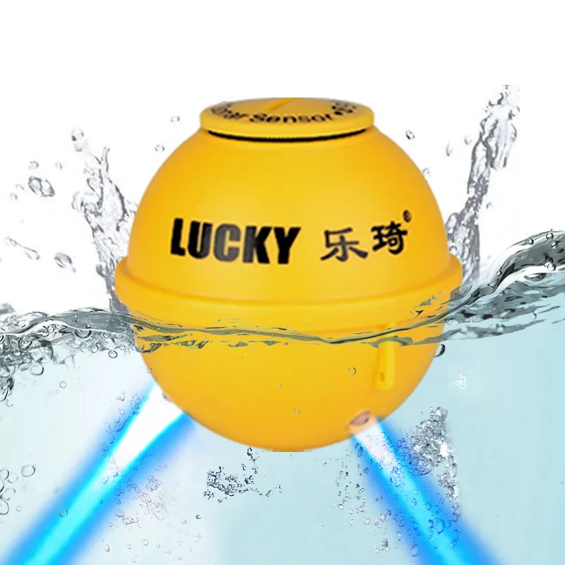 Lucky перезаряжаемые беспроводной дистанционный Sonar сенсор 45 м глубина воды для