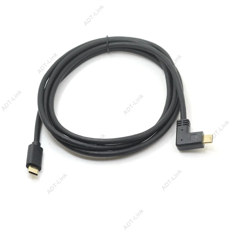 Кабель usb type-C, 2 м, 1 м, 0,6 м, 0,3 м, кабель Usb C для мобильного телефона, кабель USB C USBC-USBC, Угловой кабель для быстрой зарядки и USB-C данных для MacBook, usb C