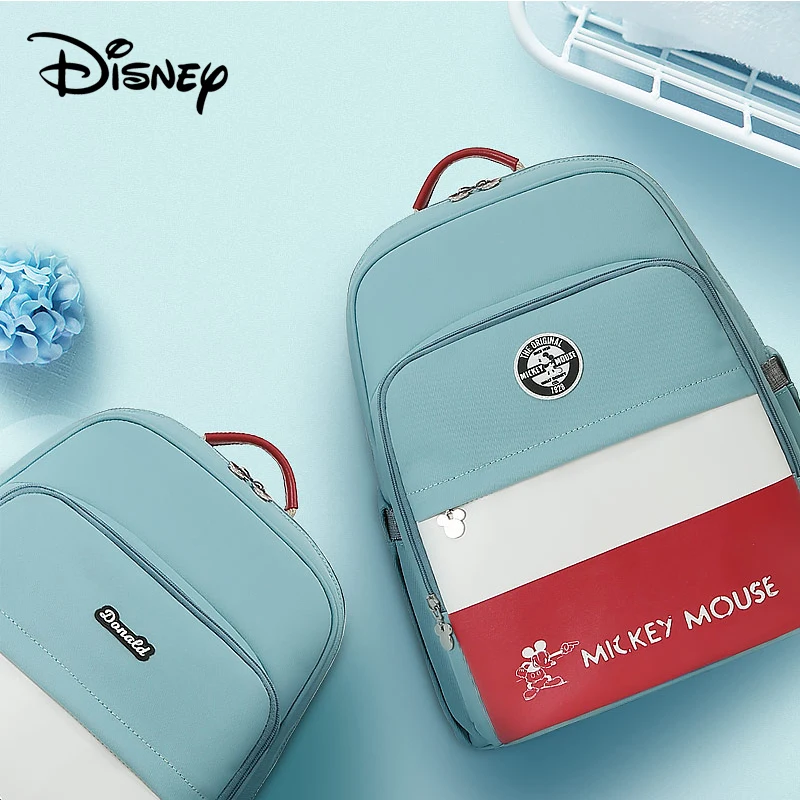 Disney детские пеленки мешок USB Отопление Материнство подгузник сумка для ребенка уход путешествие в мумию рюкзак Микки bolsa DS12002