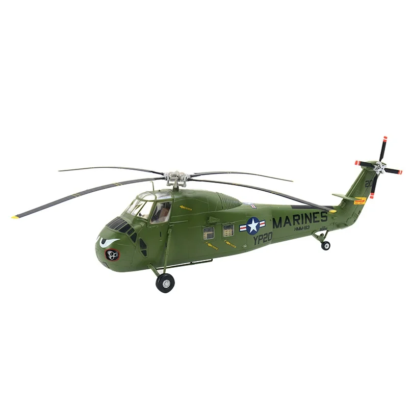 

1/72 scale pre-built UH-34D Seahorse military helicopter H-34 hobby collectible finished plastic aircraft model