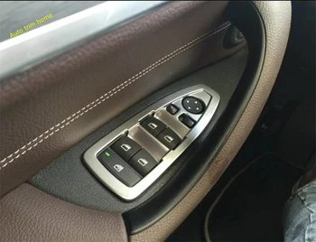 

Lapetus Inner Door Handle Holder Window Lift Button Switch Panel Cover Trim Interior Refit Kit Fit For BMW X2 F39 2018 2019 2020