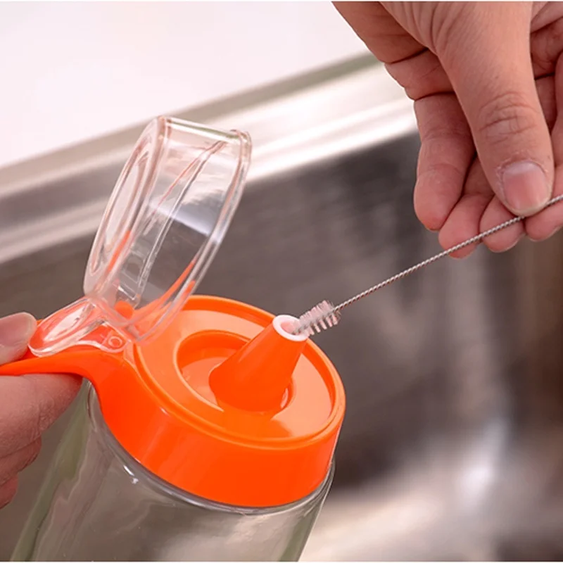 1 set 4 Pcs Bottle Mini Cleaning Brushes Kettle Spout Teapot Nozzle