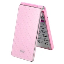 SAST A519 2.4 дюймов открыл мобильный телефон Celular MTK GSM Dual SIM сотовых телефонов для старшего и ребенка