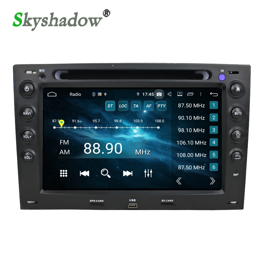 

DSP Android 9.0 Octa Core 4G + 32GB Car Radio DVD Player GPS Map RDS wifi Bluetooth 4.2 For Renault Megane 2 ii 2003-2010