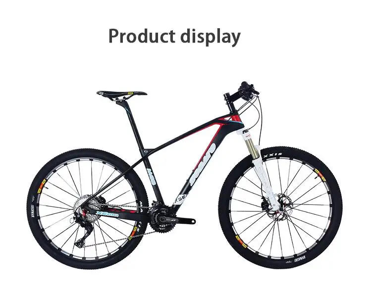 Discount China Carbon Mountain Bikes 27.5*2.3/2.1 With Disc Brake Super light  MTB Carbon Bicycle 7