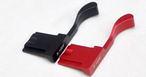 Hot-Shoe Mount Pollice In Su Per Fujifilm X100F X100T A Mano In Alluminio Grip Dito Maniglia Fibbia Per Fuji Pellicola X100F Accessori Della Fotocamer
