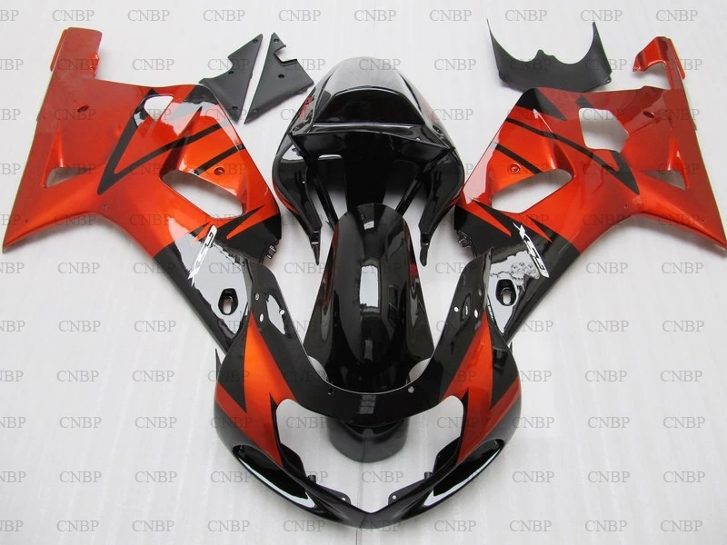 

GSXR600 GSXR750 GSXR1000 03 02 Bodywork GSXR 600 750 1000 2000 - 2003 K12 Black Red 2001 Body Kits