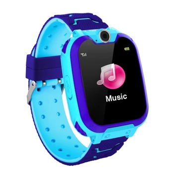 

Children Smart Watch Ultra-thin Water Resistant Wristwatch Wearable Smart Watch With small game Touch Screen Tracker SOS For Kid