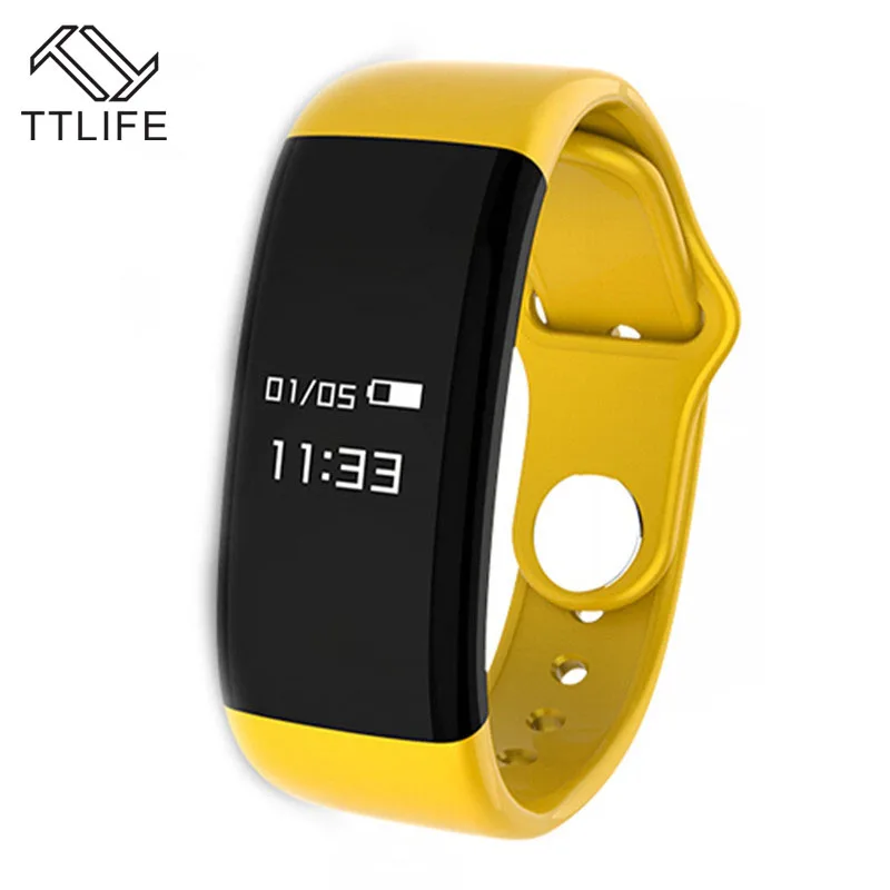 TTLIFE Smart Bracelet H30 Bluetooth Smartband Heart Rate Monitor Wristband Track