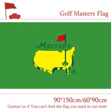 Free shipping Golf Masters Flag 3ftx5ft Banner Polyester Flag 90*150cm/60*90cm Free shipping Golf Masters Flag 3ftx5ft Banner Polyester Flag 90*150cm/60*90cm