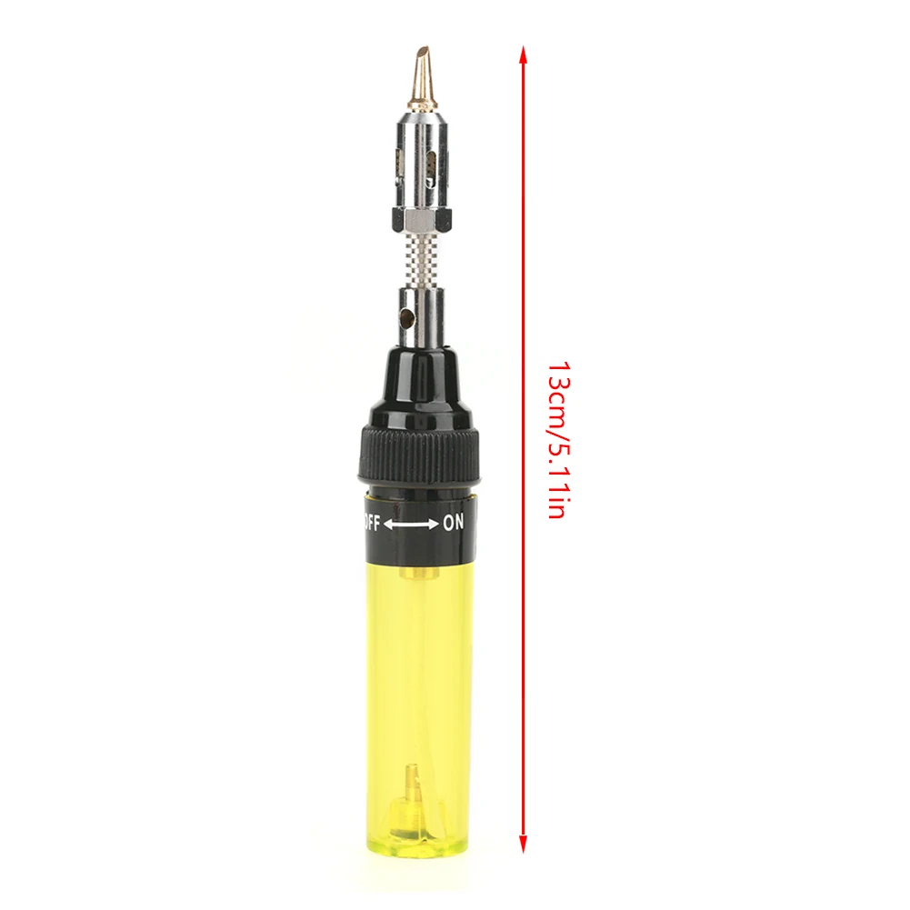 Multi-function Adjustable Temperature Cordless Butane Gas Blow Torch Soldering Iron Gun Welding Pen Tool 1300?