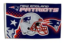 New England Patriots Helmet logo Flag 150X90CM Banner 100D Polyester3x5 FT flag brass grommets 001, free shipping