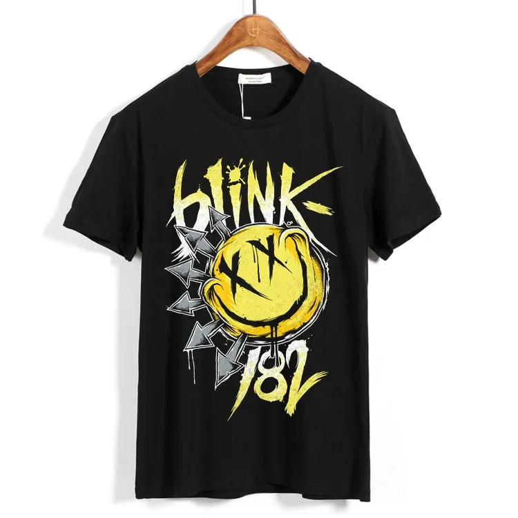 3 20 дизайнов Blink 182 рок бренд рубашка 3D Улыбка ММА милый фитнес панк, хард-рок тяжелый металл хлопок скейтборд хип хоп - Цвет: 3