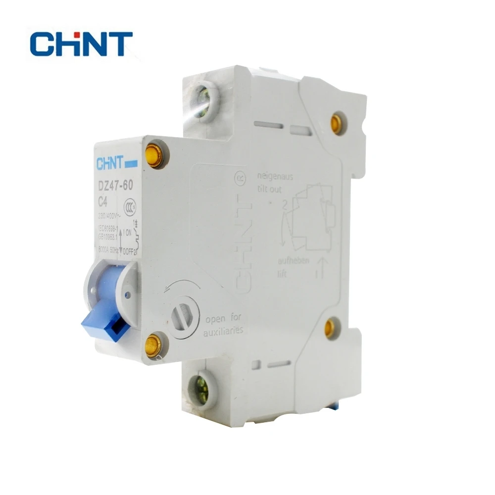 

MCB CHINT thermometer DZ47-60 1P C4 installation location altitude does not exceed 2000 m.