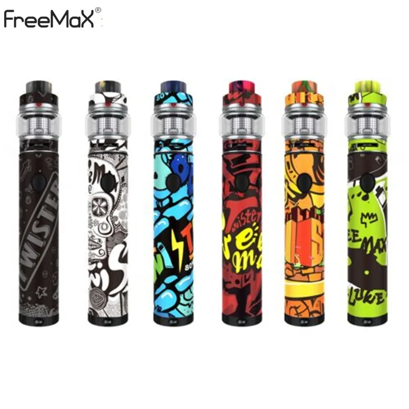 Original Freemax Twister 80W Starter Kit Built-In 2300mah Battery adn Fireluke 2 Tank 5ML capacity Mesh coil E-cig Vape kit | Электроника