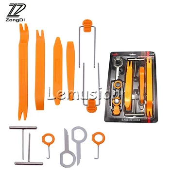 

ZD 12Pcs Car Panel Pry Disassembly Tool For Toyota Corolla Seat Leon Jeep Renegade Skoda Fabia Rapid Renault Duster Audi A3 Q7