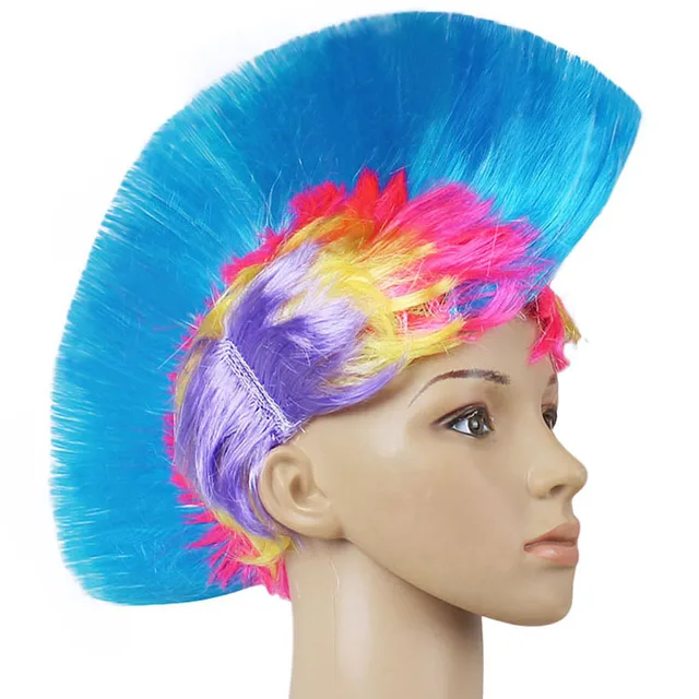 Hot Sale Punk Style Comb Shaped Night Club Children Adult Wig Hairpiece