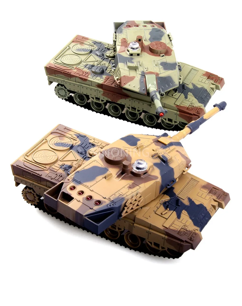 

a pair(two tank) 2.4G Battle Tank Rechargeable battery RC Russia Tanks Gift