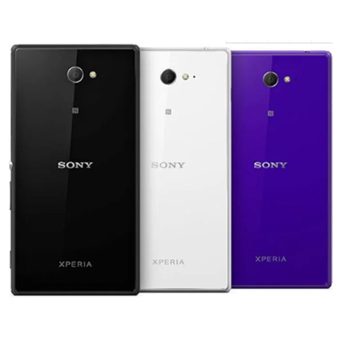 Разблокированный Xperia M2 4," Android 1 ГБ ОЗУ 8 Гб ПЗУ четырехъядерный 8 Мп одиночный/две sim-карты wifi 1080P 4G LTE мобильный телефон