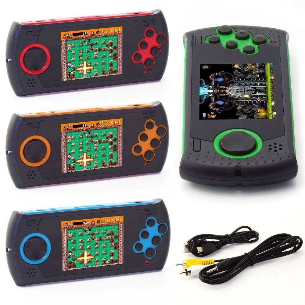 MD16 симулятор 3 0 дюйма игровые консоли 16BT ручной PVP PXP игры Sega портативный HDMI/AV ТВ