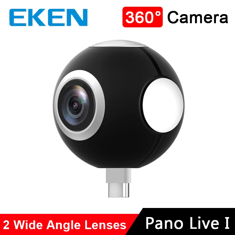 EKEN Dual Lens 360 Panoramic Camera Pano Live I for android smartphone | Электроника
