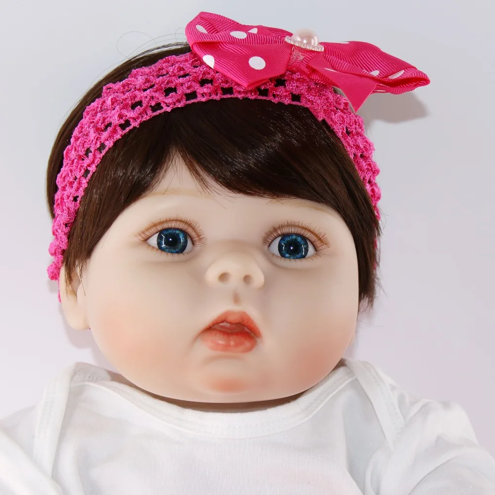 NPK 23 &quotвсего тела силикона Reborn Baby reborn куклы купаться играть дома одежда плесень