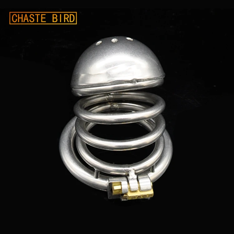Мужской Пояс верности Chaste Bird из нержавеющей стали клетки на член замок