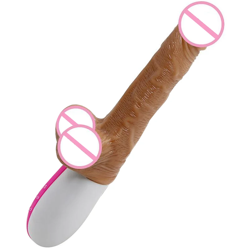 10 Speed Vibrating Dildo Soft Silicone Swing G-spot Heating Vibrator Male Artificial Penis | Красота и здоровье
