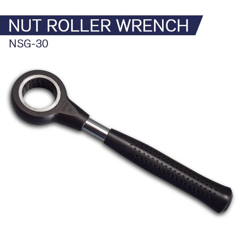 

SFX 1 Piece Nut Roller Spanner Wrench Dia. 30mm Fits High Speed Collet Nuts