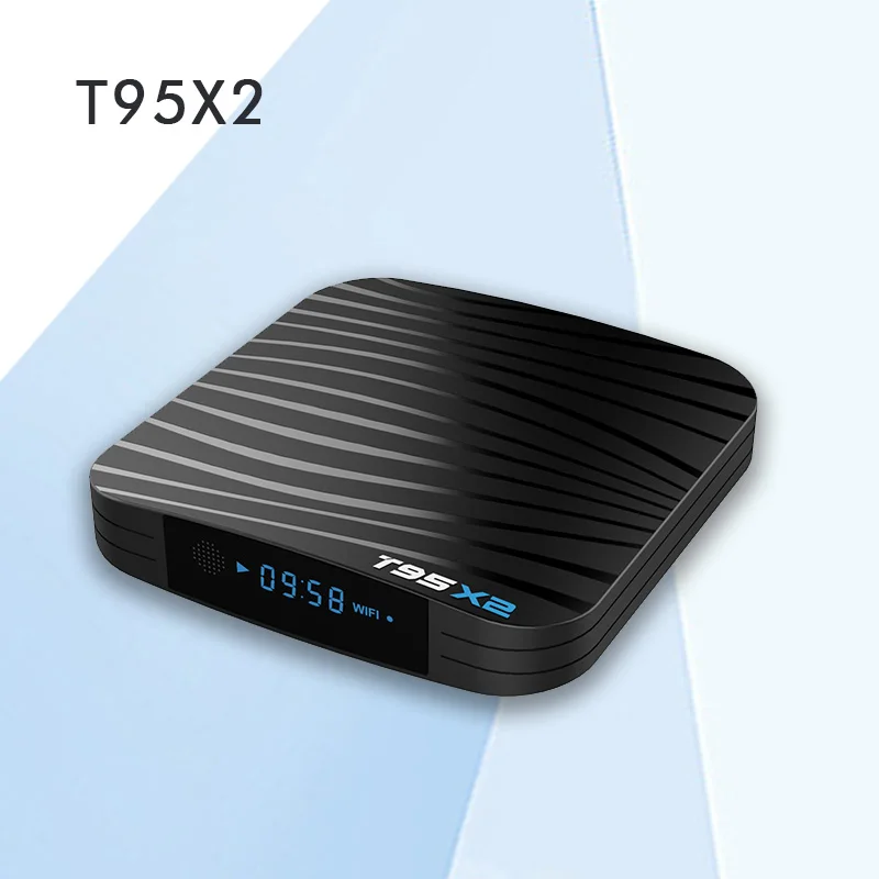 

Original T95X2 Android TV box Android 8.1 S905X2 Quadcore cortex-A53 Davlin MP2 IPTV HDMI 2.1 USB 3.0 4k set top box pk X96mini