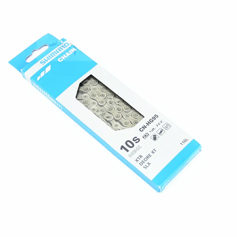 Flash Deal SHIMANO CN-HG95/HG54 chain mountain bike riding 10 speed chain 116 section length silver brand new original free shipping 1 Flash Deal SHIMANO CN-HG95/HG54 chain mountain bike riding 10 speed chain 116 section length silver brand new original free shipping 1