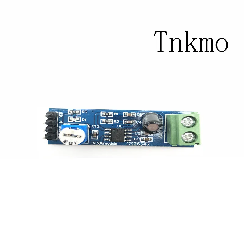 

1PCS LM386 Audio Amplifier Module 200 Times 5V-12V Input 10K Resistance Resistance 200 Multiplier Speaker Wire Holder